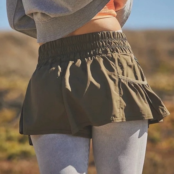 NWOT Free People By Movement Get Your Flirt On Shorts - Picture 7 of 8